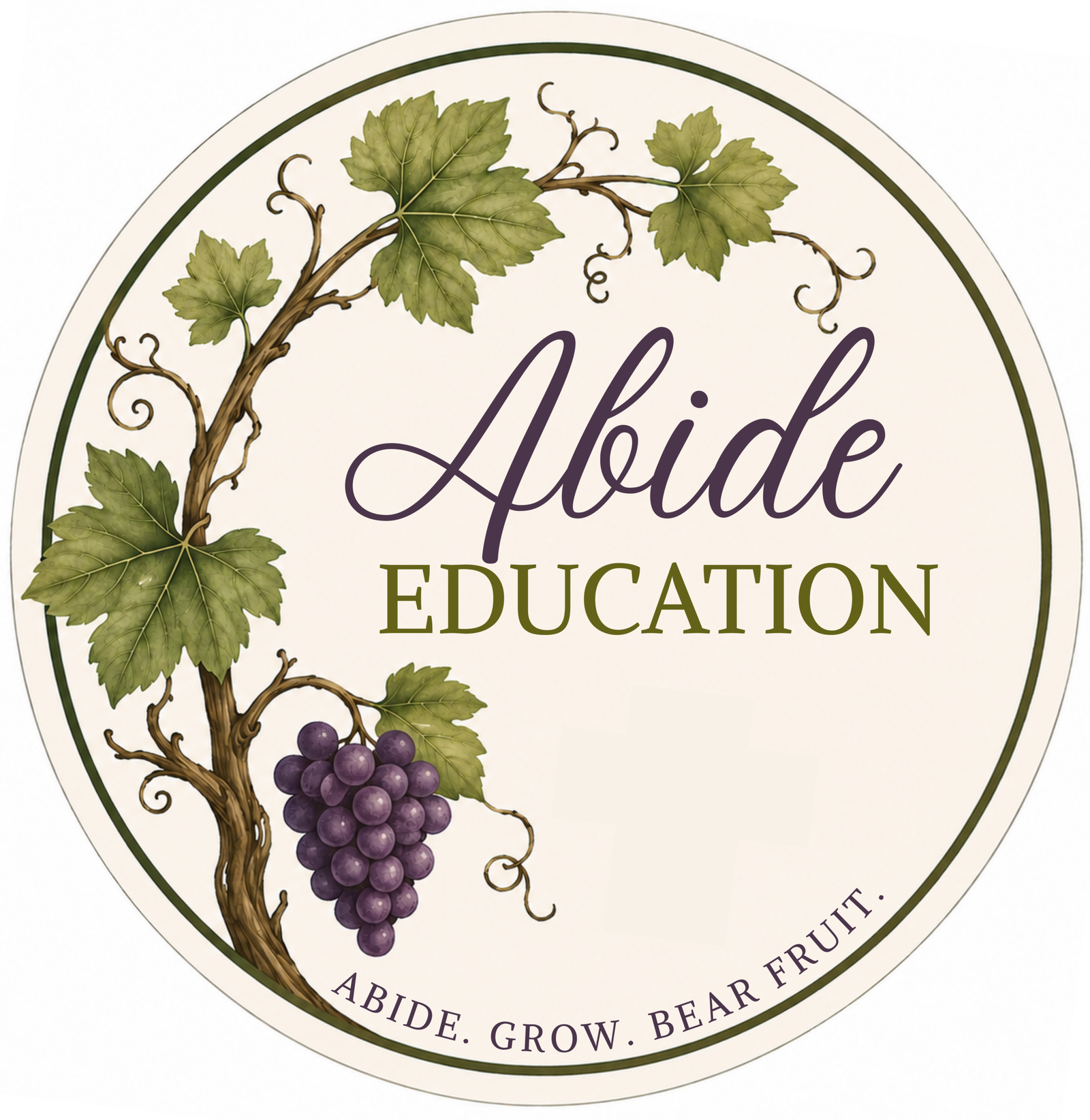 Abide Education Circle Logo